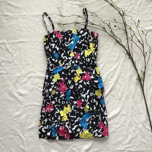 Funky Colourful Abstract Pattern Dress